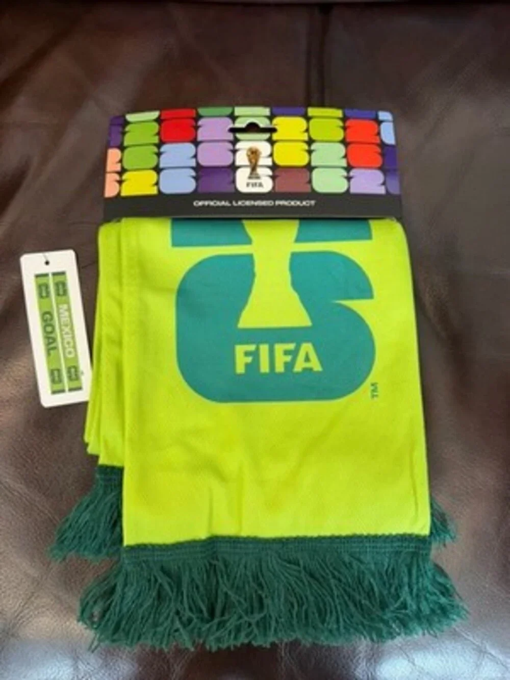 FIFA Official Licensed Product Mexico Soccer Fan Scarf Green